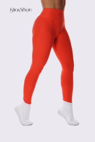 Ishtar and Brute orange cheeks legging 1